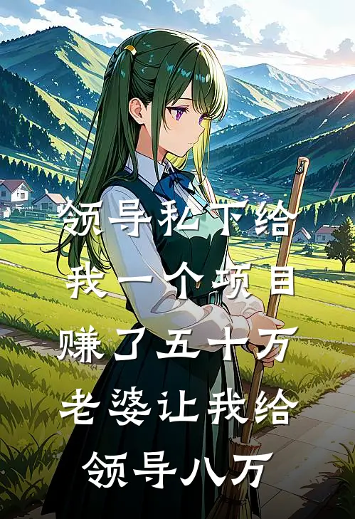 领导私下给我一个项目赚了五十万，老婆让我给领导八万