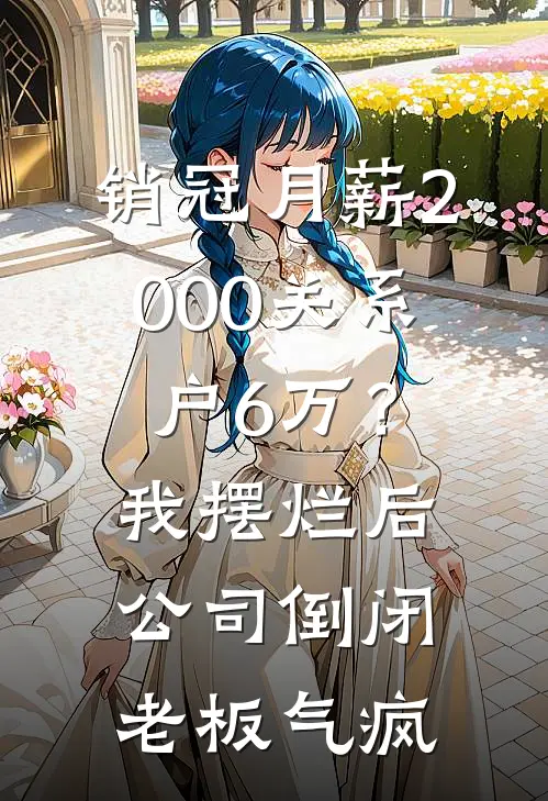 销冠月薪2000关系户6万？我摆烂后公司倒闭，老板气疯