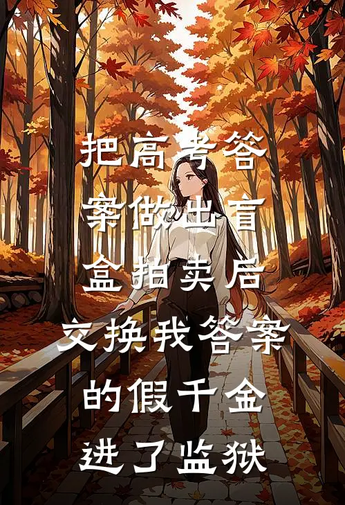把高考答案做出盲盒拍卖后，交换我答案的假千金进了监狱