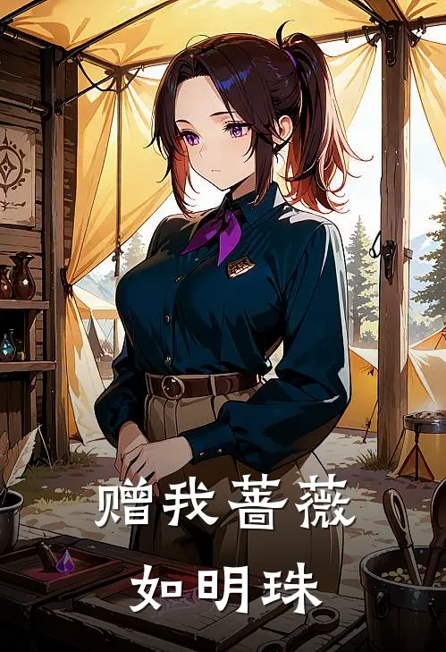 赠我蔷薇如明珠